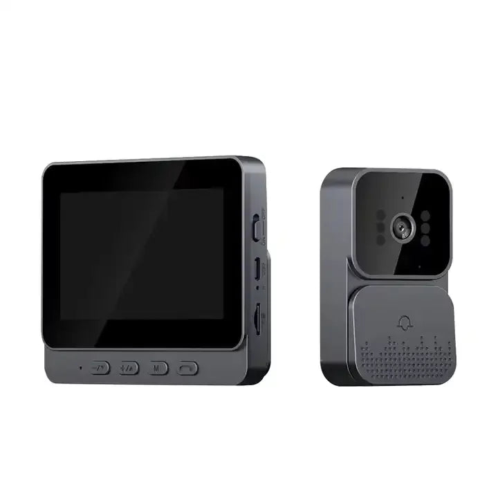Rscamtom Smart 1080P Waterproof Night Vision Security Camera H.264 Video Compression CMOS Sensor Front Door Monitoring Camera